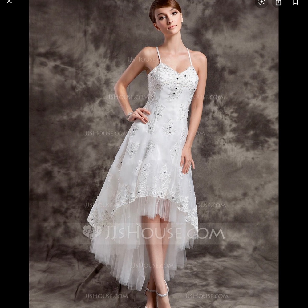 JJsHouse Hi-Low Princess Wedding Dress